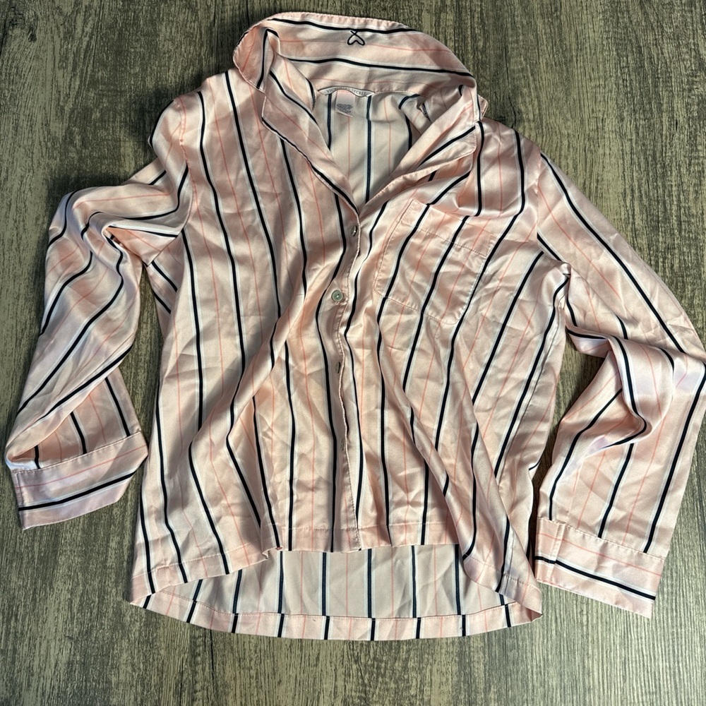 Victoria’s Secret Pajama top, silky material